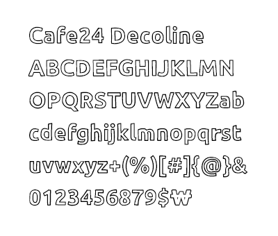 Cafe24 Decoline